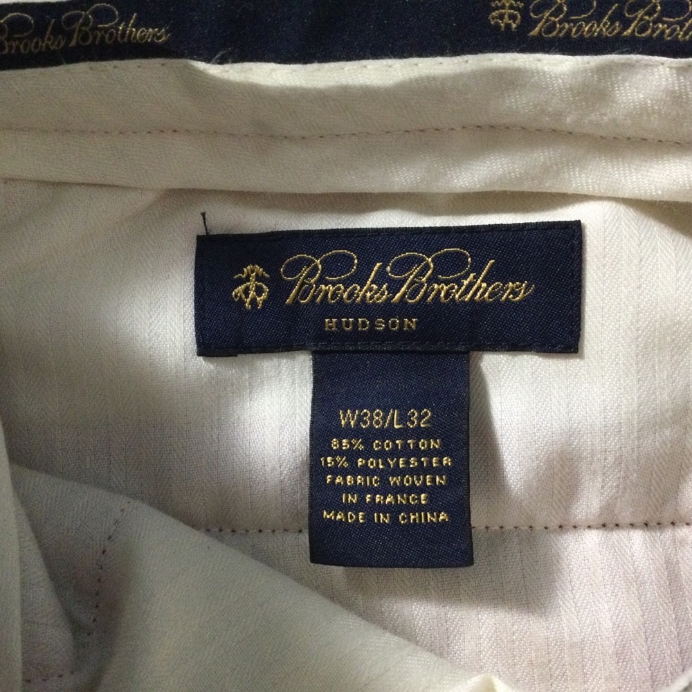 Brooks Brothers Flat Front Red Corduroy Pants 38 - Picture 9 of 14